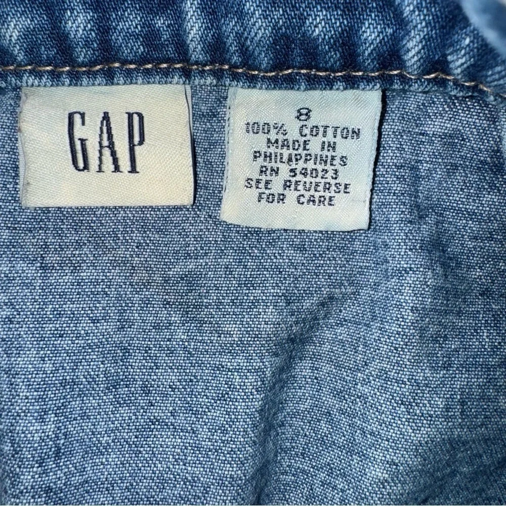 Gap Women’s Size 8 Denim Button-Front Skirt Hot Throwback Fashion Accessorie - Picture 6 of 6
